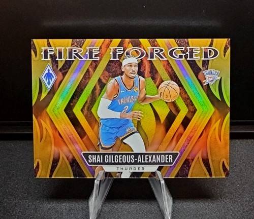 Shai Gilgeous Alexander 2023-24 Panini Phoenix Fire Forged Gold /10 #19 OKC - Bild 1 von 6