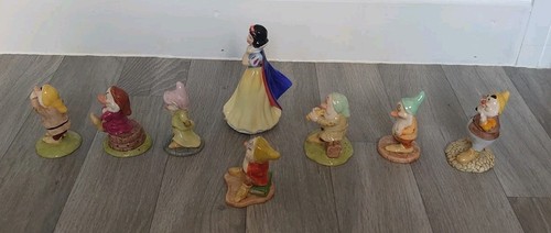 Royal Doulton - Disney's Snow White And The Seven Dwarfs - Full Set (Boxed) - Picture 12 of 22