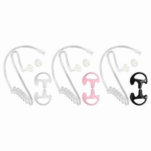 Acoustic Tube Earpiece Coil Tube Ergonomic Replacement Clear Acoustic Tube Wi FY - Zdjęcie 15 z 31
