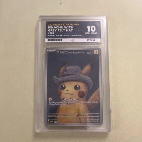 Pikachu with Grey Felt Hat 2023 Black Star Promo Holo English #085 ACE 10