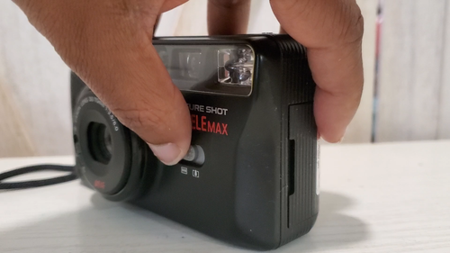 Canon Sure Shot TeleMax Point Shoot Camera w/Box & Manual Film Tested Works  - Video 1 of 1