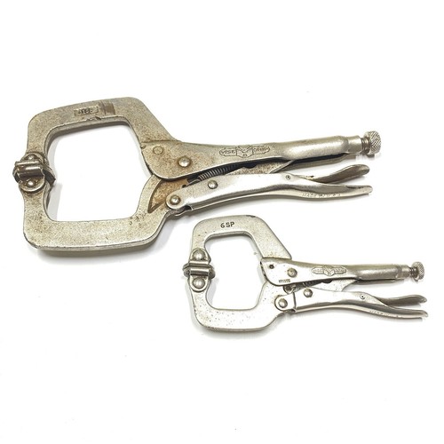 Petersen Dewitt Vise-Grip 11SP & 6SP Locking Welding Clamp W/Swivel Pads USA