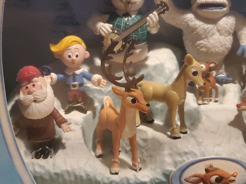 2007 Rudolph The Red Nosed Reindeer 12 Piece Holiday Figurine Collection Set BOX - Picture 14 of 16