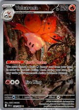 Volcarona - Illustration Rare SV: Black Bolt 100/086 NM