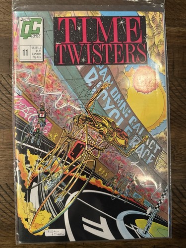 Time Twisters #1-11 Complete Series 1986 Quality Comics VF/NM Sci-Fi C27#03 - Picture 22 of 24