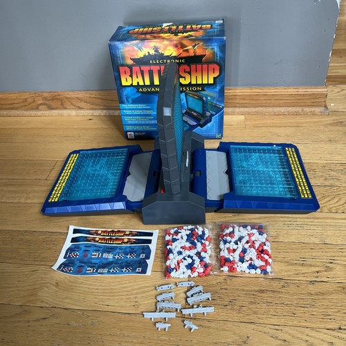 Electronic Battleship Advanced Mission board Game 2000 Tested & Working