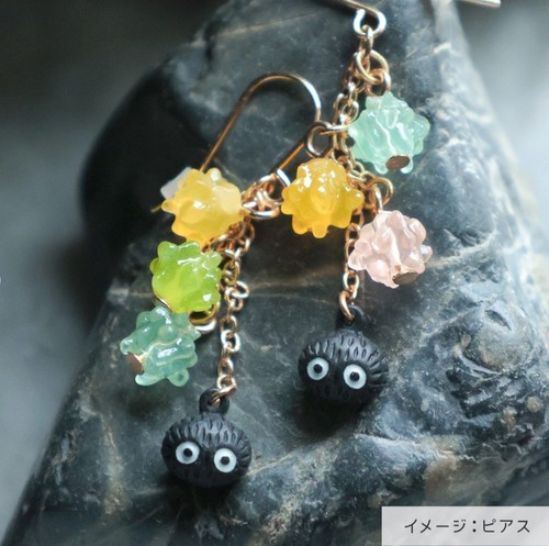 Spirited Away Sugar Candy Series Earrings (B)Studio Ghibli Official Japan - Picture 2 of 5