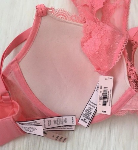 Victorias Secret Bra Set 34D DREAM ANGELS PUSH UP, Medium PANTY - Picture 4 of 4