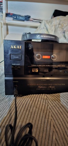AKAI GX75 tapedeck super GX HECHO EN JAPÓN + casetes de audio +65 unidades + 3 METALES - Imagen 6 de 23