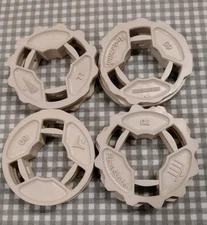 Singer Sewing Machine Flexi-Stitch Top Hat Cams Discs Double Sided Lot 4 Vintage