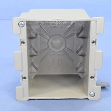 Pass & Seymour Slater 2-Gang Old Work Remodel Electrical Box Quick/Click S232W