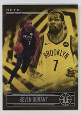 2020-21 Panini Illusions Trophy Collection Yellow 107/149 Kevin Durant #40 1pz3