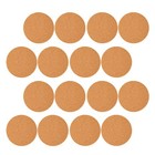  30 Pcs Cork Coasters for Drinks Self Adhesive Self-adhesive Circle