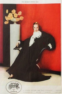   Saturday Evening Post Vintage Ad Poster - 24x36  Premium Matte Paper 200gsm