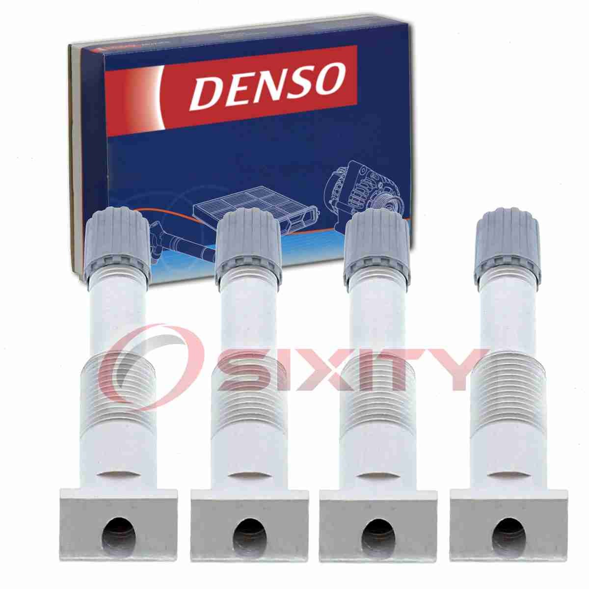 4 pc Denso TPMS Sensor Service Kits for 2013 Infiniti JX35 Tire Pressure wi