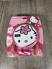 RARE Tested Working Hello Kitty Sanrio Personal Cd Player KT2037