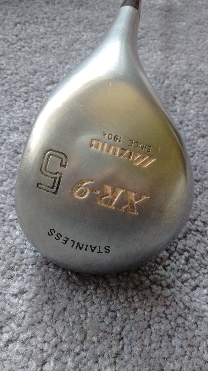 Mizuno XR9 Stainless # 5 Wood / Graphite Shaft / 41 1/2