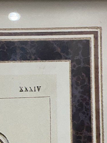 Vintage Ed. Garnier French Porcelain Urn & Cup Print Gold Frame Wall Art - Picture 10 of 19