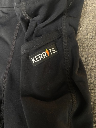 Kerrits Yoga Legging Donna Nero Medio Performance Elastico Vita Pull On - Foto 2 di 6