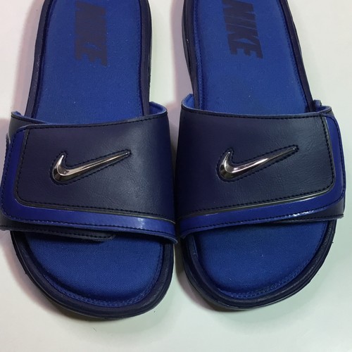 Nike Comfort Slide 2 Sandal Blue/Black Men's Size 7 415205-402 - Picture 5 of 8