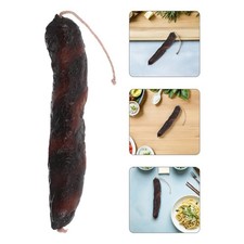 Faux Sausage Food Model Prop: Realistic Simulated Wind-dried Sausage Display