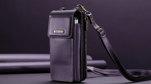 Fashion Handy Lanyards Wallet Pouch Sleeve Case For Samsung Galaxy Z Fold Series - 第 1 支影片,共 1 支