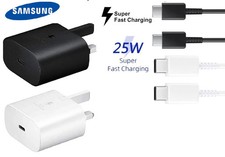 Genuine Samsung Galaxy A13 A23 A33 A52s A53 5G 25W Super Fast Charger Cable