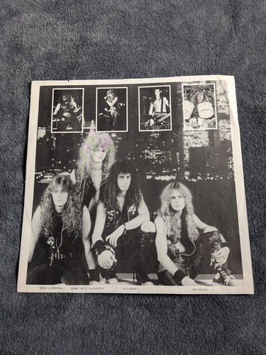 **Original Pressing In Shrink** OVERKILL "Taking Over" (1987) Megaforce LP sehr guter Zustand + - Bild 5 von 12