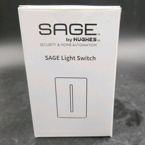 Sage By Hughes Gang Light Switch 206611 White Security & Home Security New - Picture 1 of 7