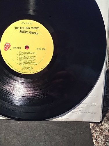 THE ROLLING STICKY FUNGERS 1971 COC 59100 ATCO ZIPPER WARHOL VG - Picture 13 of 24