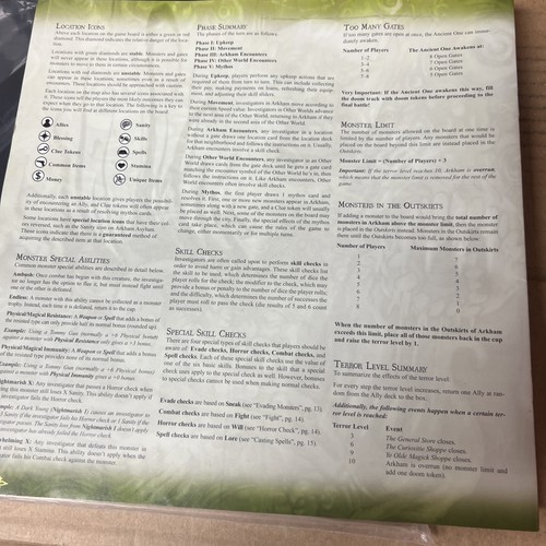 Arkham Horror 2nd Edition - Complete / Exc condition - Picture 4 of 4