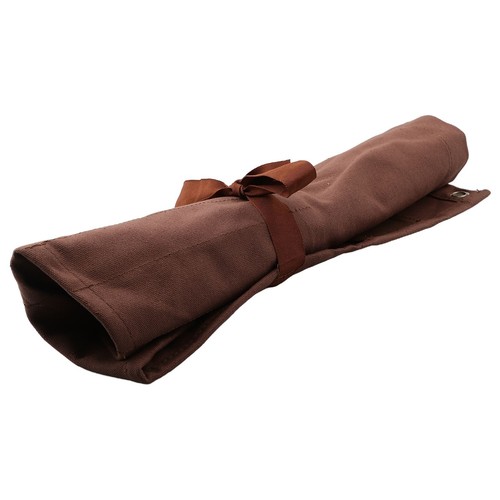 Waxed Canvas Utility Storage Bag Designed to Hold Tools in Its 16 Pocket System - Picture 4 of 20