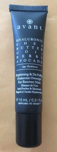 BN AVANT BRIGHTENING & DE PUFFING HYALURONIC OVERNIGHT EYE RECOVERY MASK - 15 ML