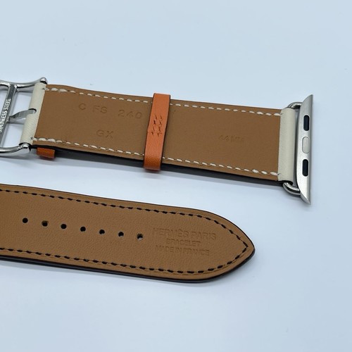 Original Apple Watch Hermes Single Tour INDIGO / CRAIE / ORANGE 49mm 46mm 45mm 44 - Bild 14 von 21