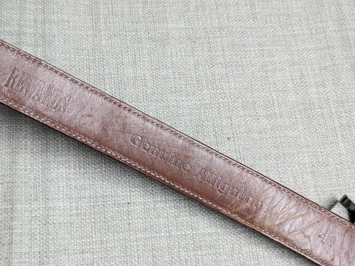 Vintage STERLINGSILBER Gürtelschnallen Set MATT HACKETT echt Alligator 40 (4 Stück) - Bild 18 von 24
