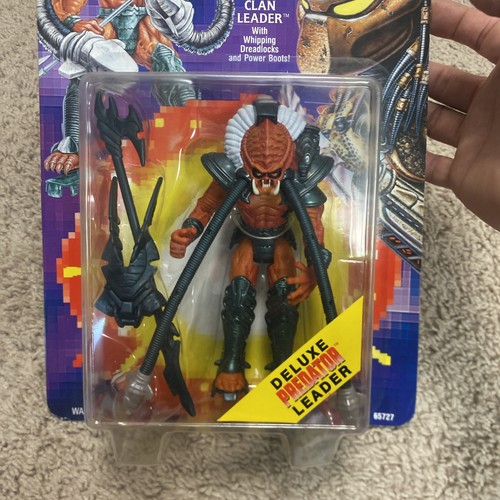 Vintage 1994 Kenner Predator Clan Leader Deluxe Figur - Sealed - Bild 4 von 13