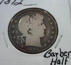 1892 Philadelphia Mint Silver Barber Half Dollar