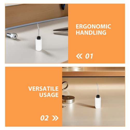 Botella de aceite especial de 8 piezas para máquina de coser lata de engrasador pegamento exprimidor gotero - Imagen 11 de 12