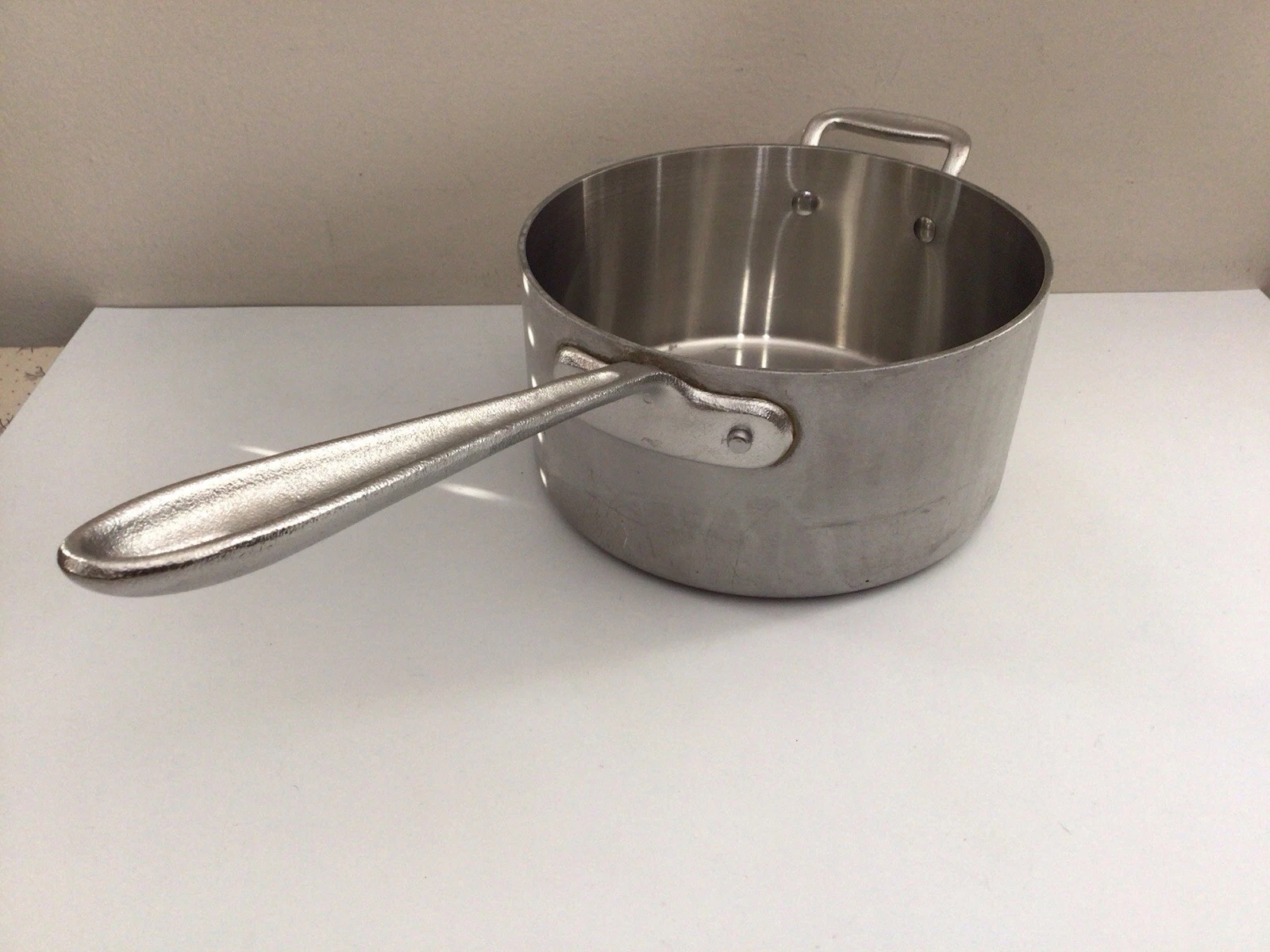 Vintage All Clad Metal Crafters Master Chef 203 1/2 Sauce Pan USA - No Lid