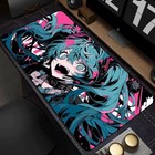 Hatsune Miku Keyboard Desk Mat Large Mouse Mat Locked Edge 60cm x 30cm
