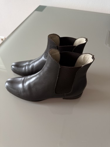 Unützer Stiefelette Chelsea Boots Leder Braun Gr. 37 - Bild 3 von 13