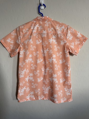 Janie And Jack Boys Pineapple Palm Cabana Short Sleeve Shirt Size 16 - Picture 5 of 5