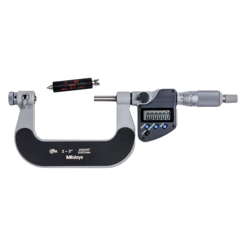 Mitutoyo® 326 Series™ 2 to 3" SAE and Metric Digital Interchangeable
