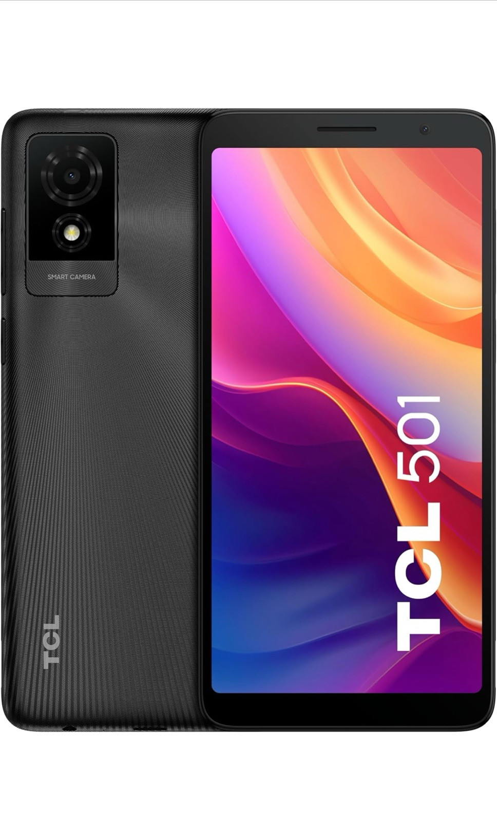 New boxed unlocked SIM Free TCL 501 32GB Mobile Phone - Prime Black deal offer