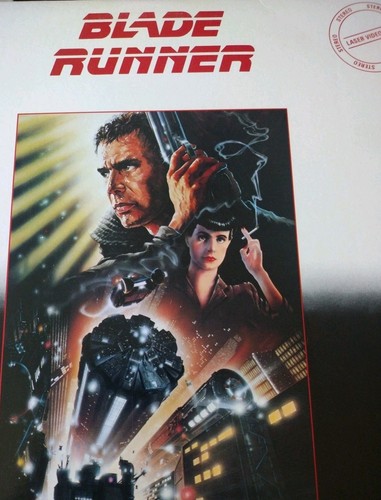 12" LaserDisc - Blade Runner (1982) Harrison Ford & Rutger Hauer Bounty Hunter - Foto 2 di 3