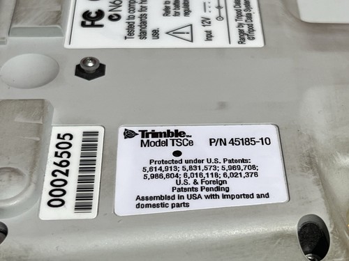 2 Trimble TSCe data collector V10.80 - Picture 12 of 12
