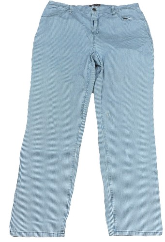 Chicos falegname a righe vita alta elasticizzato skinny caviglia dritta donna 1,5 - Foto 4 di 10