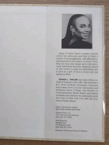 IN THE SPIRIT: The Inspirational Writings of Susan L. Taylor - 1993 - Hardback - Picture 5 of 6
