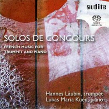 Hannes Läubin Solos De Concours: French Music for Trumpet and Piano (CD) Hybrid
