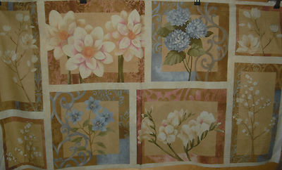 QUILT, SEW, Fabric South Seas Imports Serenade Fabric Set 2/3 yds